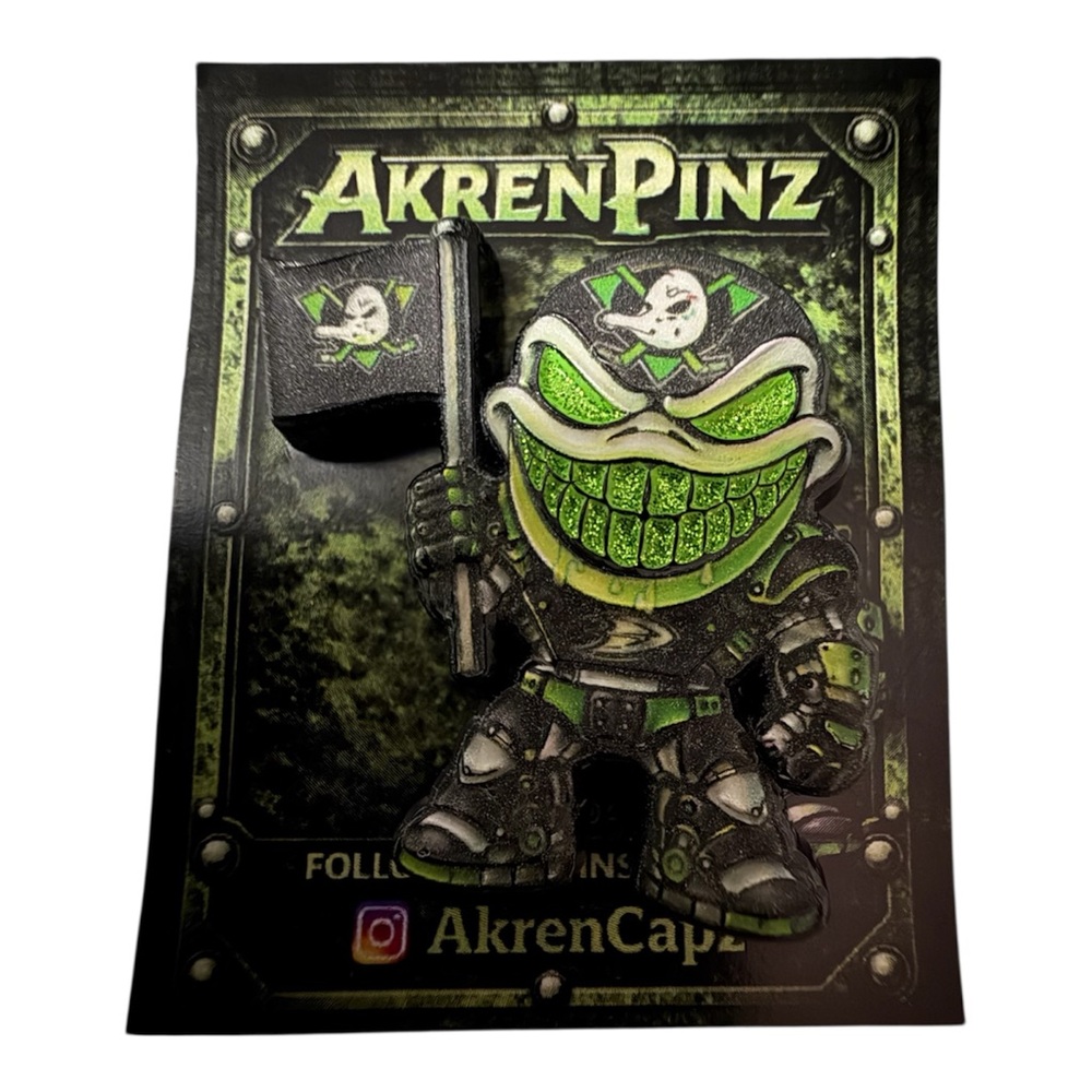 Anaheim Ducks Glow-in-the-Dark Slime Edition Pin